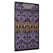 Porte-bloc Ornement Violet Gothique Avec Crâne (Swatch)
