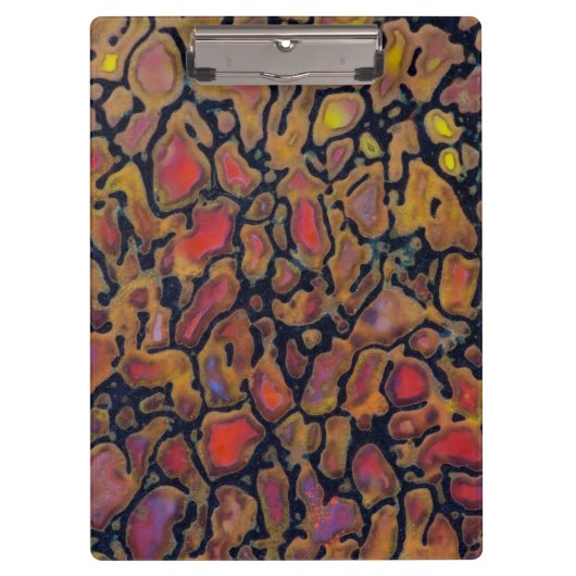 Porte-bloc Os de dinosaure à motifs (Devant)