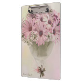 Porte-bloc Ostéospernum rose (Gauche)