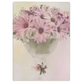 Porte-bloc Ostéospernum rose (Dos)