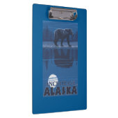 Porte-bloc Ours dans le clair de lune - Anchorage, Alaska (Swatch)