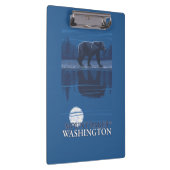 Porte-bloc Ours dans le clair de lune - Baker de bâti, (Swatch)