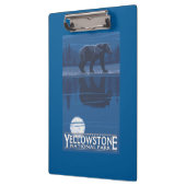 Porte-bloc Ours dans le clair de lune - parc national de (Gauche)