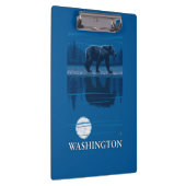 Porte-bloc Ours dans le clair de lune - Washington (Swatch)