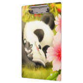 Porte-bloc Ours de panda/Porte - bloc (Gauche)
