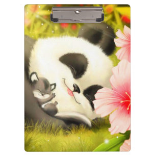 Porte-bloc Ours de panda/Porte - bloc