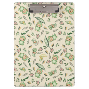 Porte-bloc Ours dinosaure mignon et motif sans couture de feu