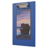 Porte-bloc Ours et CUB - Anchorage, Alaska (Gauche)