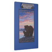 Porte-bloc Ours et CUB - Anchorage, Alaska (Swatch)