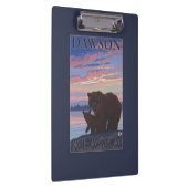 Porte-bloc Ours et CUB - Dawson, Alaska (Swatch)