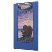 Porte-bloc Ours et CUB - Seward, Alaska (Gauche)