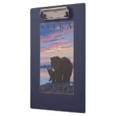 Porte-bloc Ours et CUB - Sitka, Alaska (Gauche)