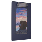 Porte-bloc Ours et CUB - Sitka, Alaska (Swatch)