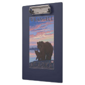 Porte-bloc Ours et CUB - Wrangell, Alaska (Gauche)