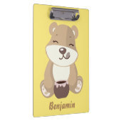 Porte-bloc Ours manger du miel (Swatch)