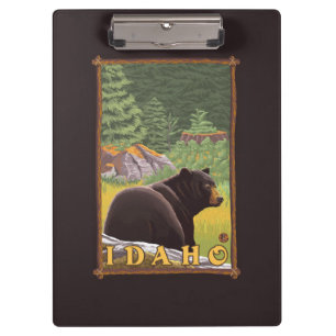 Porte-bloc Ours noir dans la forêt - Idaho