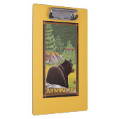 Porte-bloc Ours noir dans la forêt - Washington (Swatch)