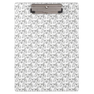 Porte-bloc Ours polaires grizzly de dessin animé drôle