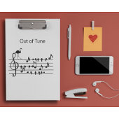 Porte-bloc Out of Tune Flamingo