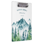 Porte-bloc Outdoor Adventure Travel Guide Mountain Pine (Swatch)