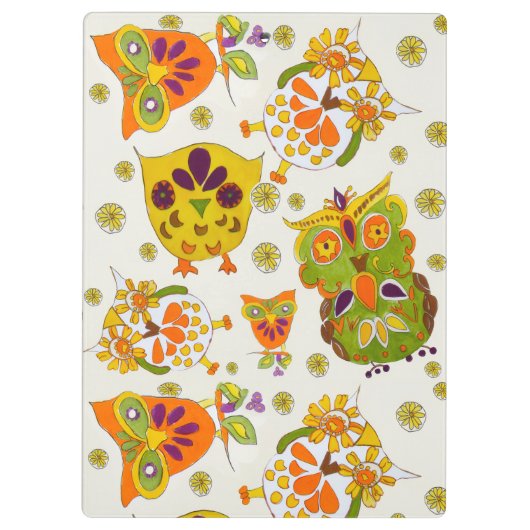 Porte-bloc owls (Dos)