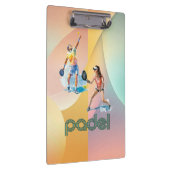 Porte-bloc Padel Clipboard – Style Padel Vibrant (Swatch)