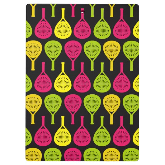 Porte-bloc Padel Smash avec monogramme (Dos)