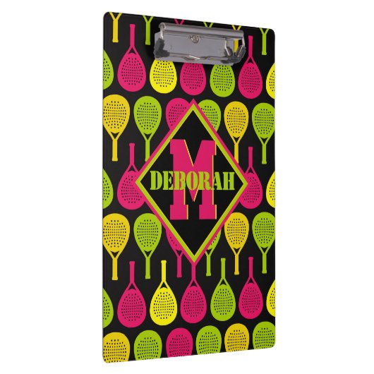 Porte-bloc Padel Smash avec monogramme (Swatch)