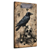 Porte-bloc Page Corbeau et Arcane crâne (Swatch)