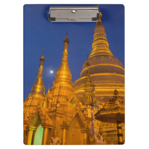 Porte-bloc Pagode Shwedagon la nuit, Myanmar