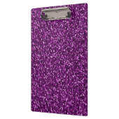 Porte-bloc Paillette Violet de Minuit (Gauche)