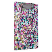 Porte-bloc Paillettes Girly Bling de Faux d'arc-en-ciel (Swatch)