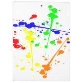 Porte-bloc Paint Splatter (Dos)