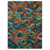 Porte-bloc Paisley haché (Dos)