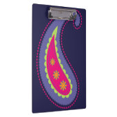 Porte-bloc Paisley violet rose (Swatch)