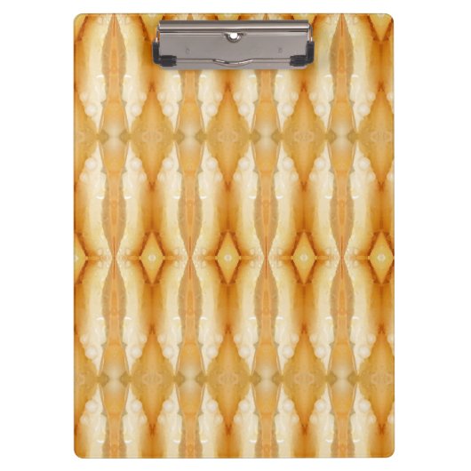 Porte-bloc Pale Peachy Ikat (Devant)