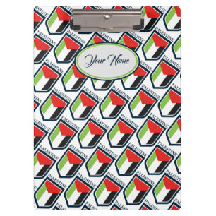 Porte-bloc Palestine & drapeau palestinien Personnalisé