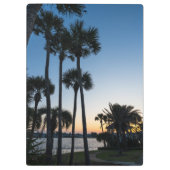 Porte-bloc Palm Trees Sunrise Destin Floride Porte - bloc (Dos)