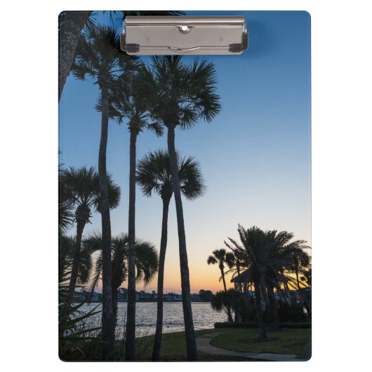 Porte-bloc Palm Trees Sunrise Destin Floride Porte - bloc (Devant)