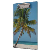 Porte-bloc Palmier et plage de sable blanc 2 (Gauche)