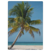Porte-bloc Palmier et plage de sable blanc 2 (Dos)