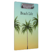 Porte-bloc Palmiers en rang, vie sur la plage (Swatch)