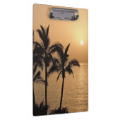 Porte-bloc Palmiers et coucher du soleil romantique (Swatch)