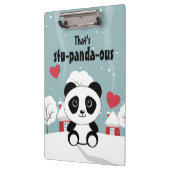 Porte-bloc Panda Bébé Cute En Hiver Gris Neige (Gauche)