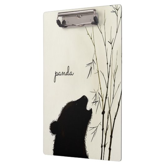 Porte-bloc Panda Silhouette (Gauche)