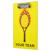 Porte-bloc Panneau d'équipe de tennis (Gauche)