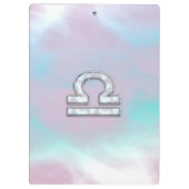 Porte-bloc Panneau Libra Mère de style perle (Dos)