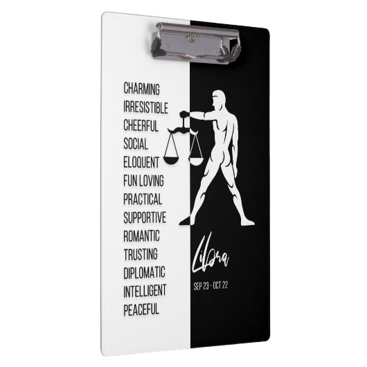 Porte-bloc Panneau Libra Zodiac Porte - bloc noir et blanc (Swatch)