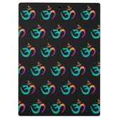 Porte-bloc Panneau OM coloré (Dos)