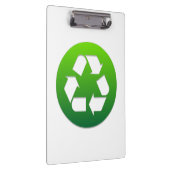 Porte-bloc Panneau Recyclage vert (Swatch)